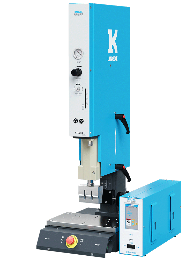 灵科超声波塑料焊接机 28kHz-1200W L745 ES 数字